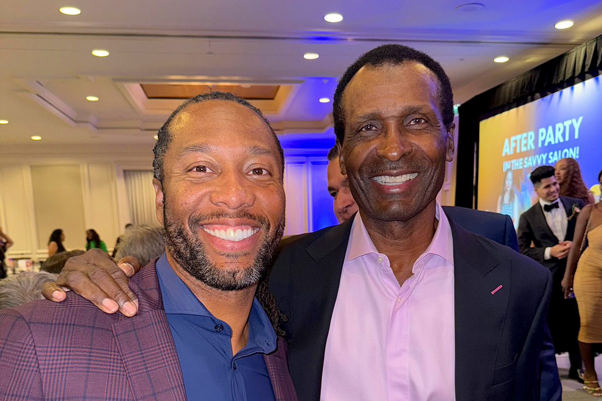 Eddie Johnson and Larry Fitzgerald